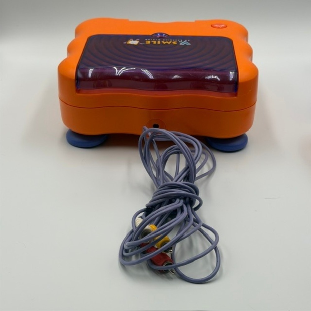 Vtech V.Smile TV Learning System Console 1 Controller 1 Game Tested/Works NOTE - Picture 8 of 9
